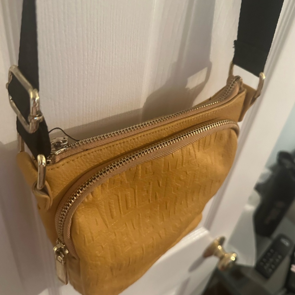 Steve Madden Mustard Crossbody Bag